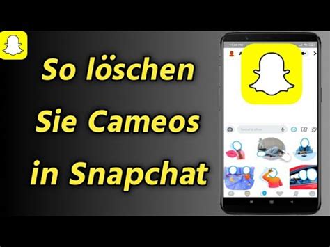 So entfernen Sie Cameo in Snapchat 